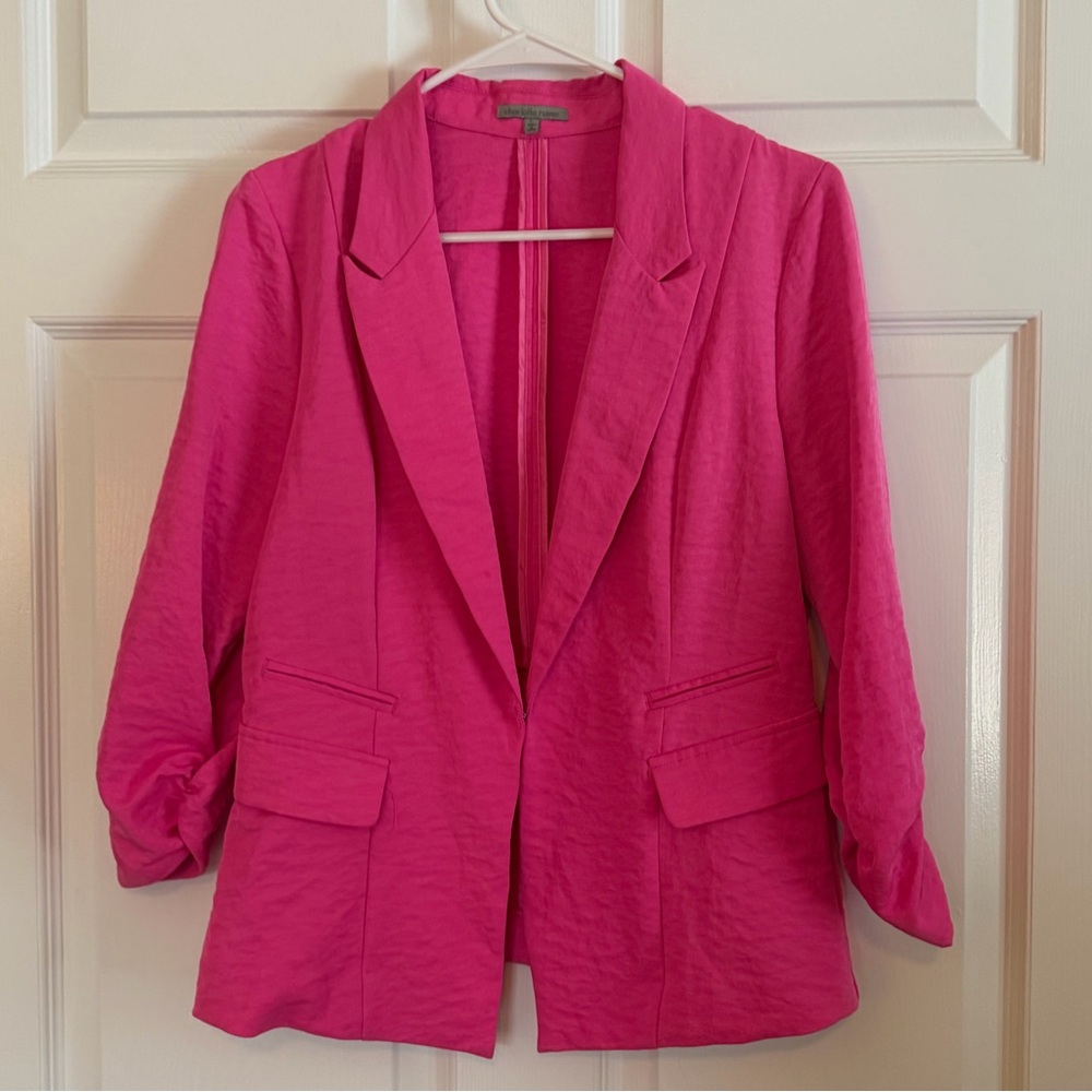 Charlotte Russe Vibrant Pink Blazer